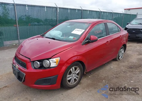 2012 Chevrolet Sonic 2Lt из США, поврежденный, VIN 1G1JC5SH5C4110771